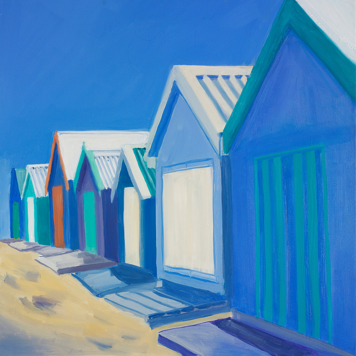 Beach Cottages #2 - Original