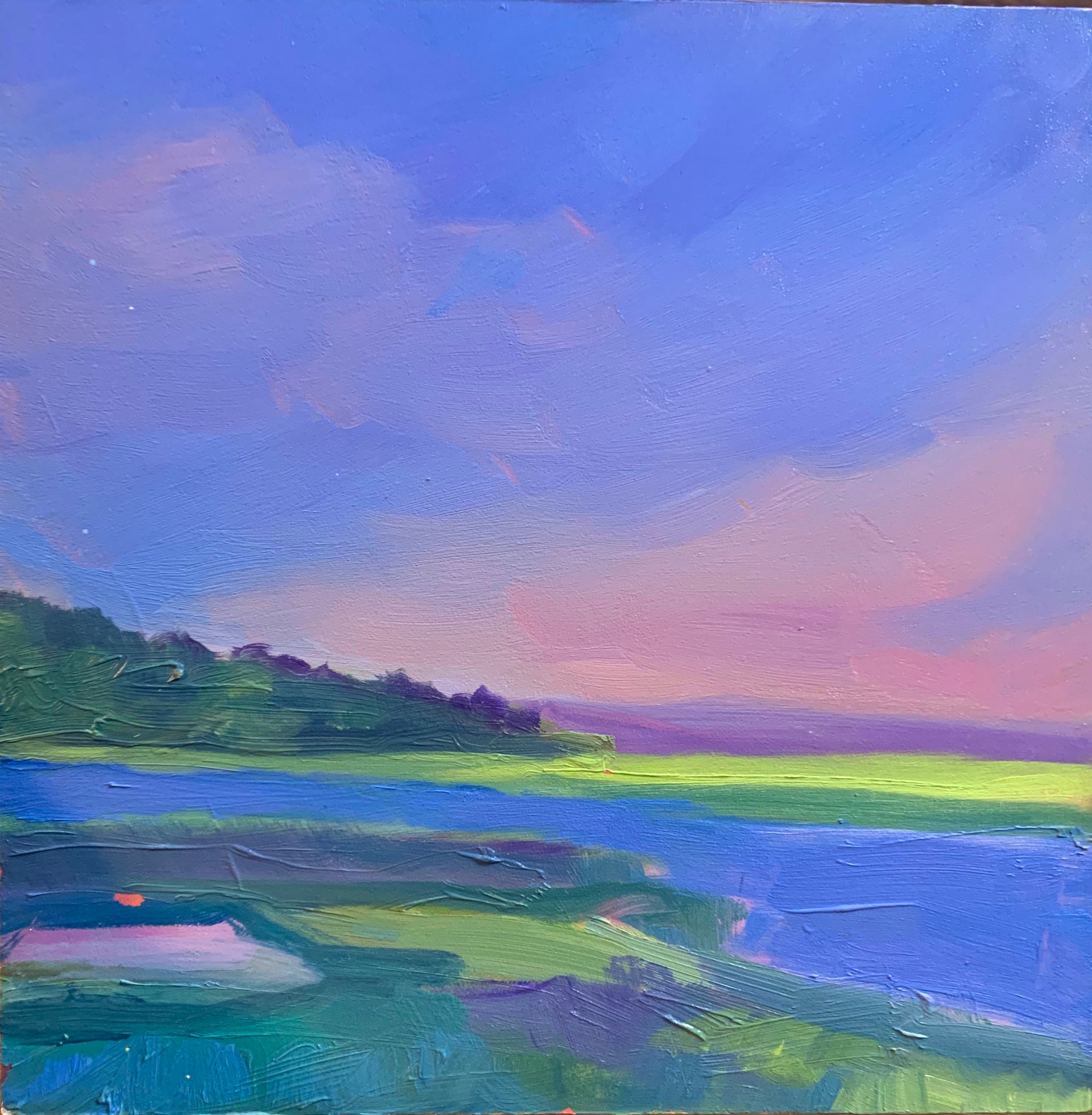 Summer Love (oil on board)